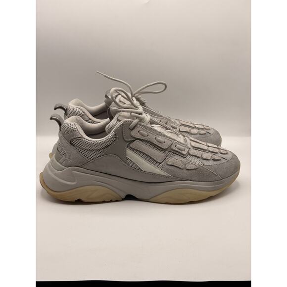 AMIRI Bone Runner Sneakers Gray Sz 12 $895 main image 5